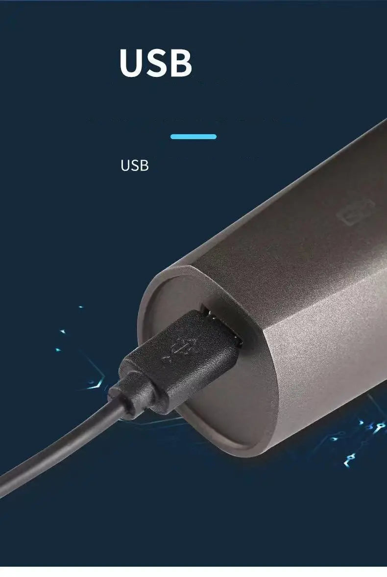 3-in-1 Electric Razor for Men with Trimmer and Shaver – Hannah